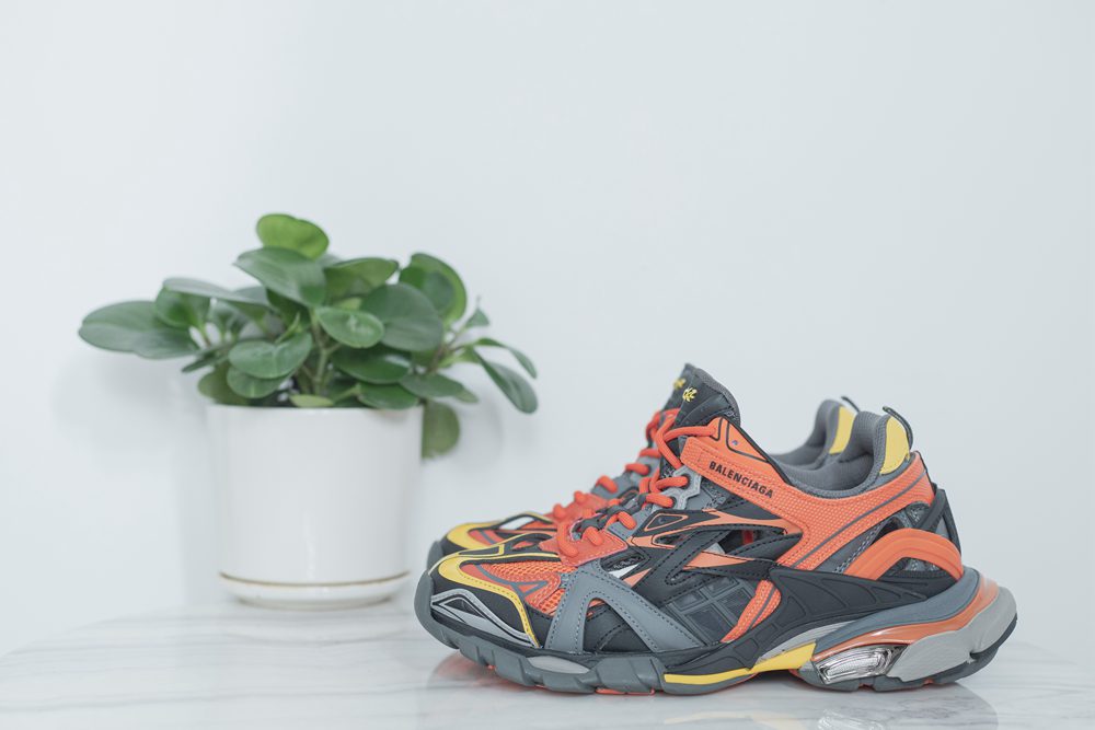 Balenciaga Wmns Track.2 Trainer 'Grey Orange'