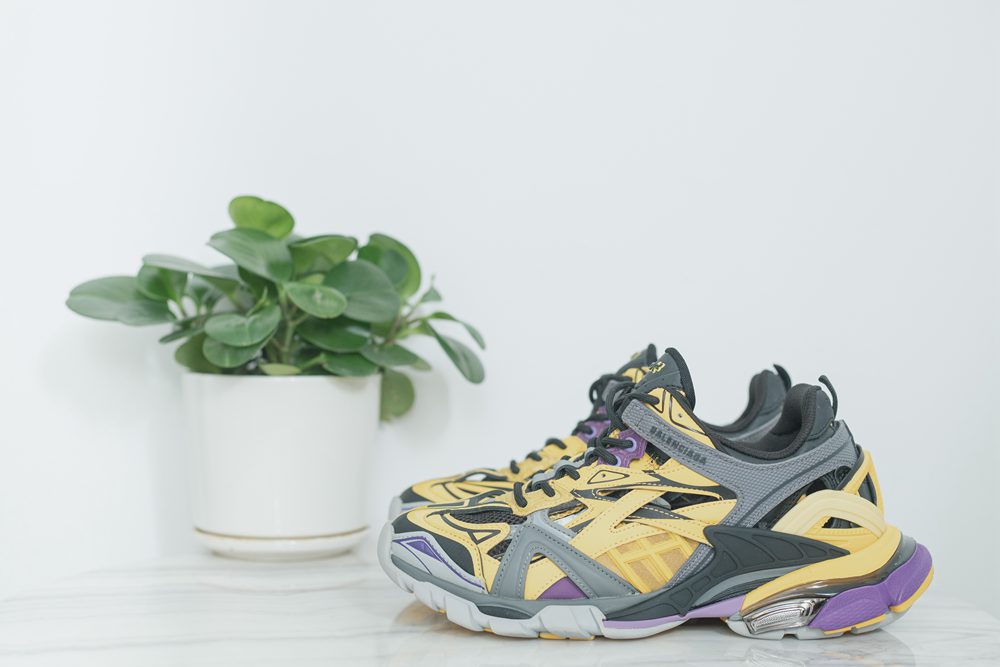 Balenciaga Wmns Track.2 Trainer 'Yellow Purple'