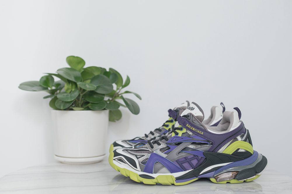 Balenciaga Wmns Track.2 Trainer 'Yellow Purple'