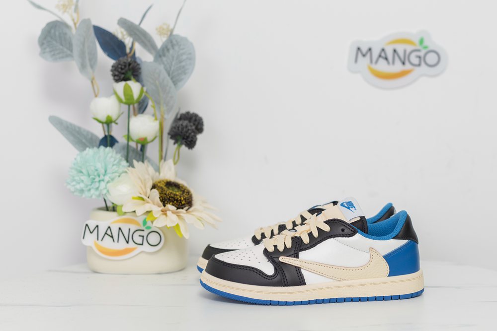 Fragment Design x Travis Scott x Air Jordan 1 Retro Low PS