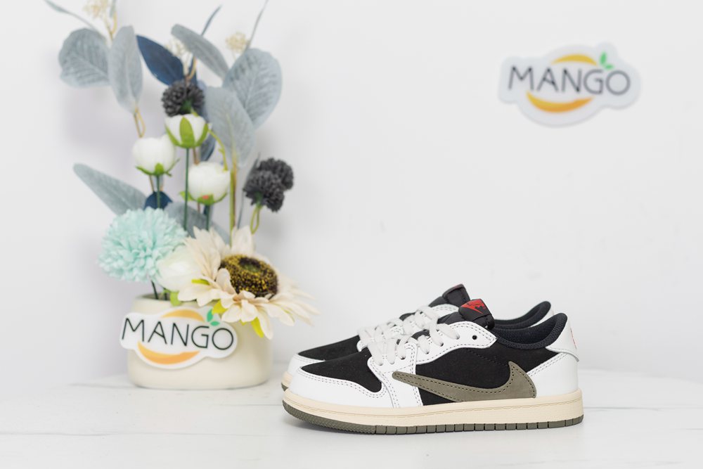 Travis Scott x Wmns Air Jordan 1 Low OG PS 'Olive'