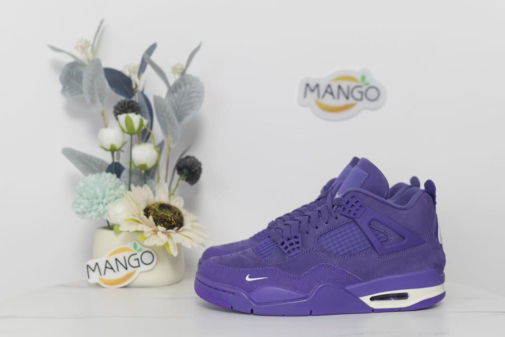 Jordan 4 Retro Nigel Sylvester Brick by Brick Purple