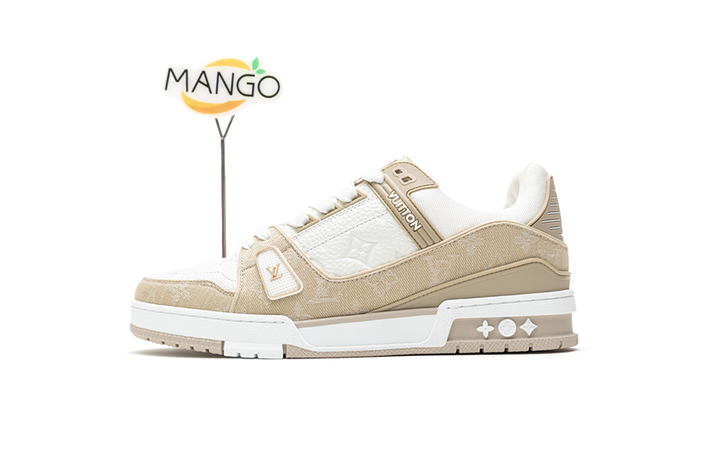 Louis Vuitton Sneaker Apricot Denim