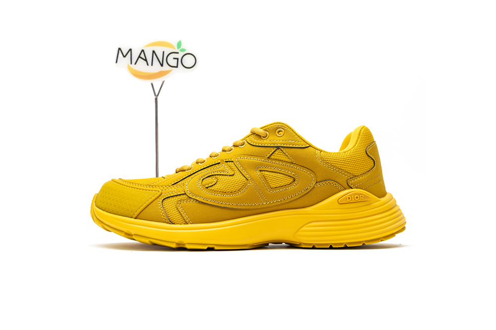 Dior x Stone Island B30 Sneaker Yellow