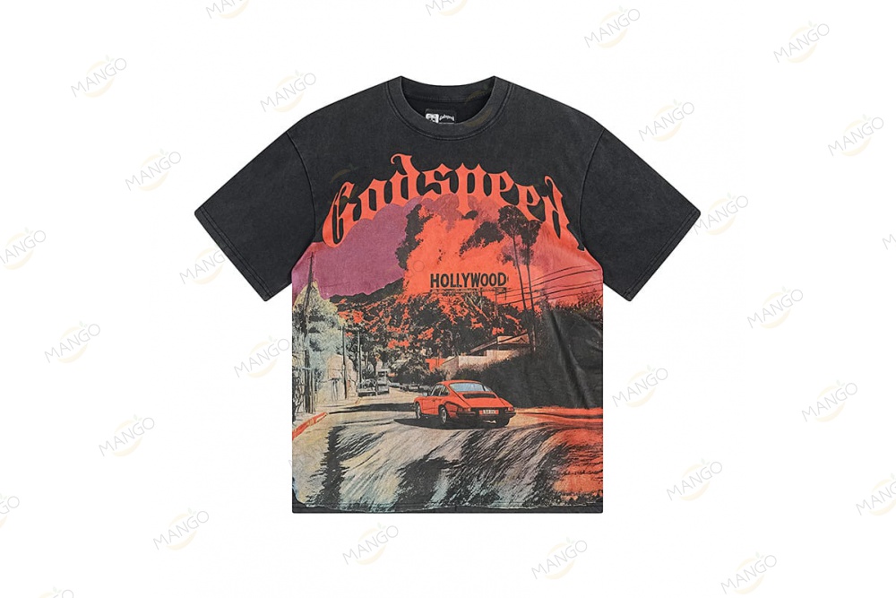 Godspeed Series T-shirt Black（1163）