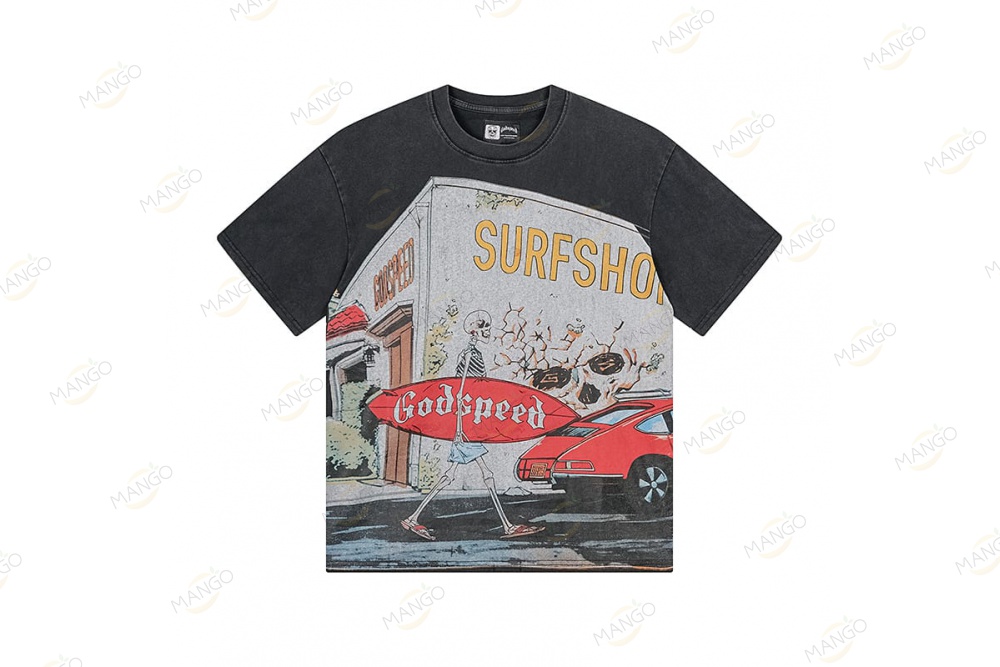 Godspeed Series T-shirt Black（1167）
