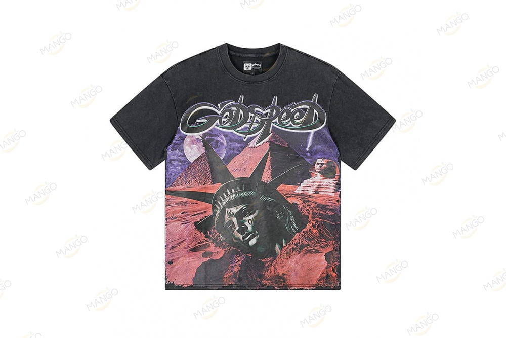 Godspeed Series T-shirt Black（1168）