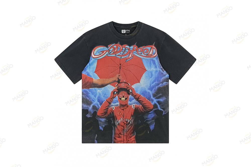 Godspeed Series T-shirt Black（1177）