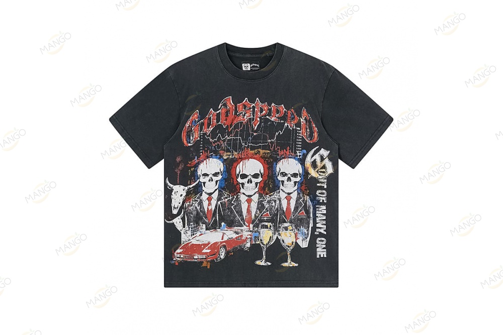 Godspeed Series T-shirt Black（1179）