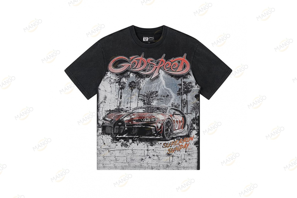 Godspeed Series T-shirt Black（1181）