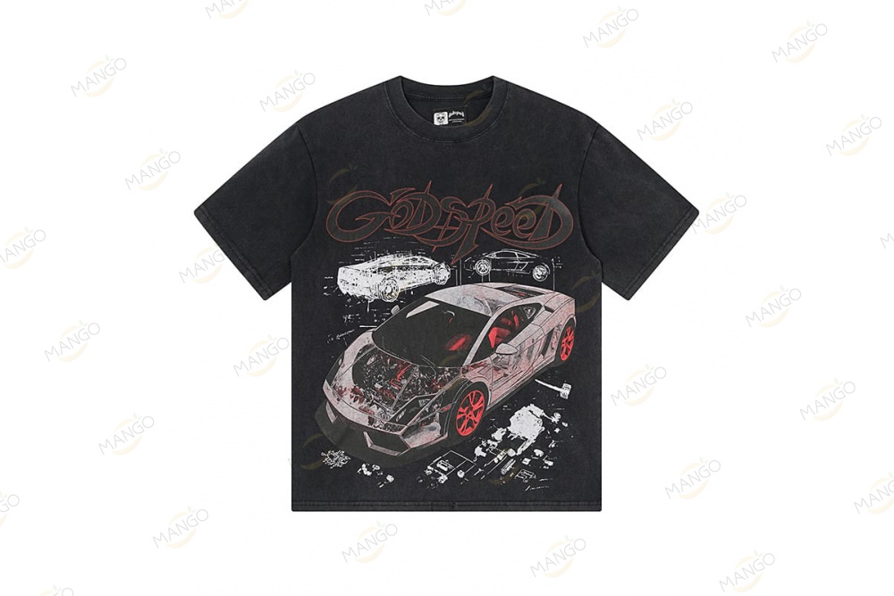 Godspeed Series T-shirt Black（1182）