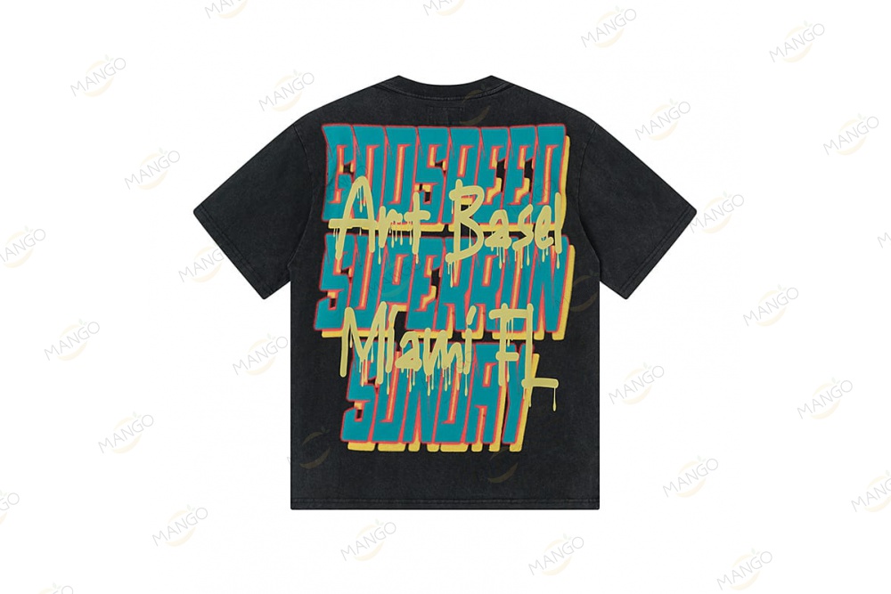 Godspeed Series T-shirt Black（1185）