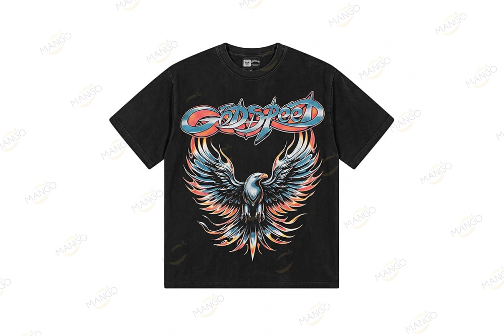 Godspeed Series T-shirt Black（1192）