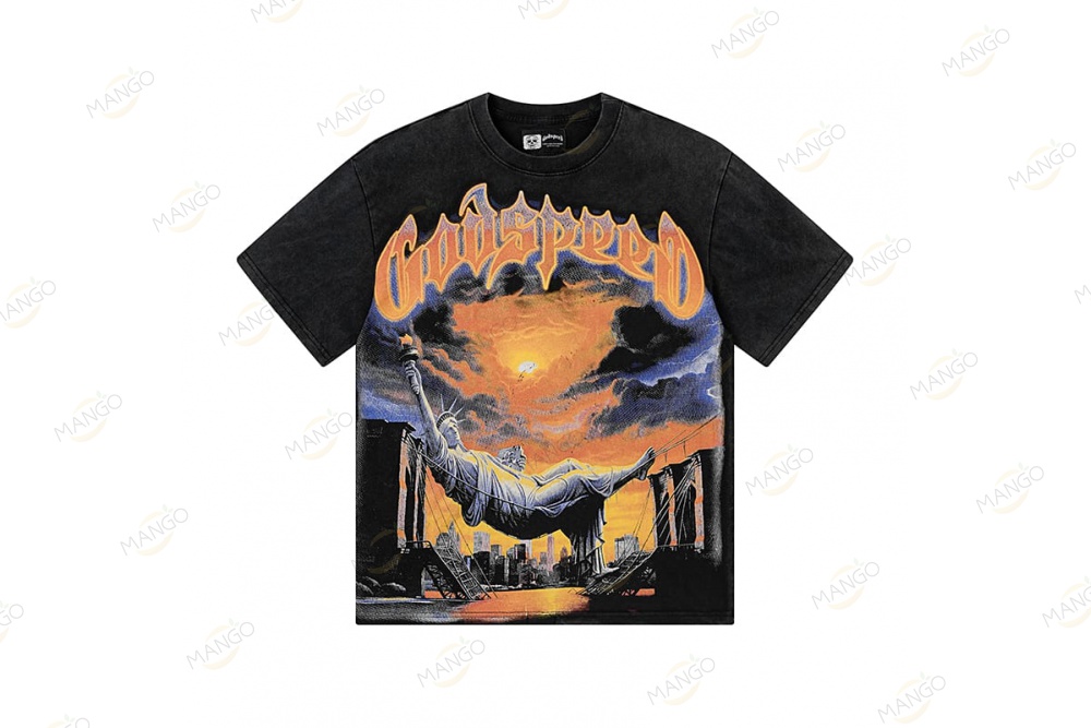Godspeed Series T-shirt Black（1195）