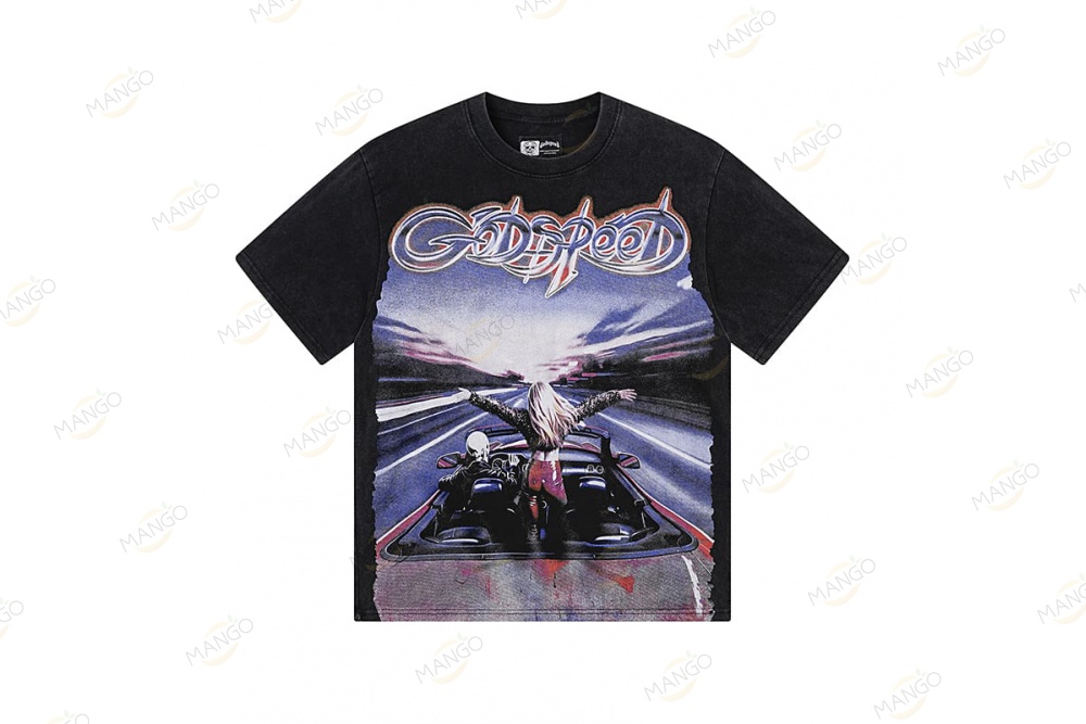 Godspeed Series T-shirt Black（1201）