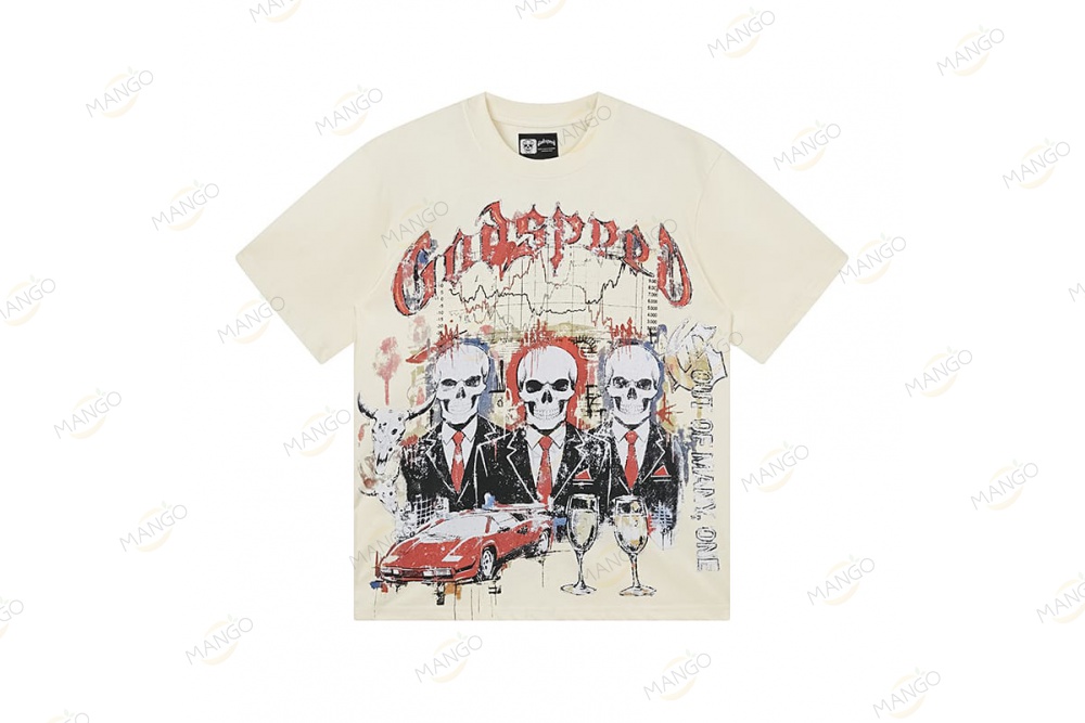 Godspeed Series T-shirt Beige（3179）