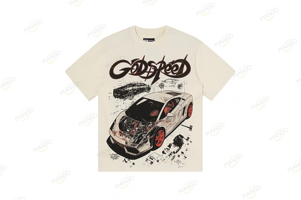 Godspeed Series T-shirt Beige（3182）
