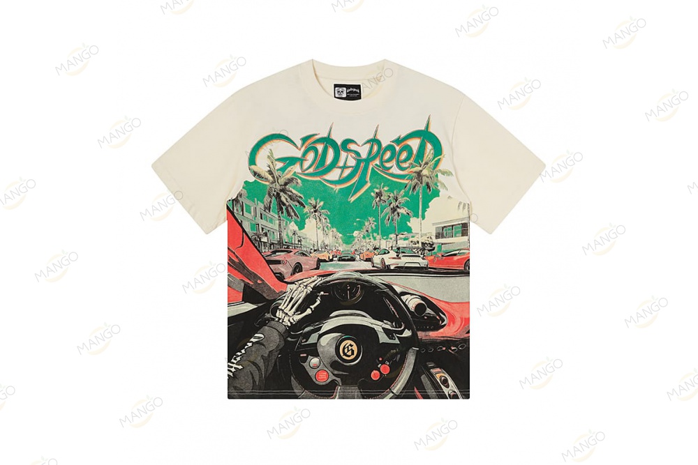 Godspeed Series T-shirt Beige（3185）