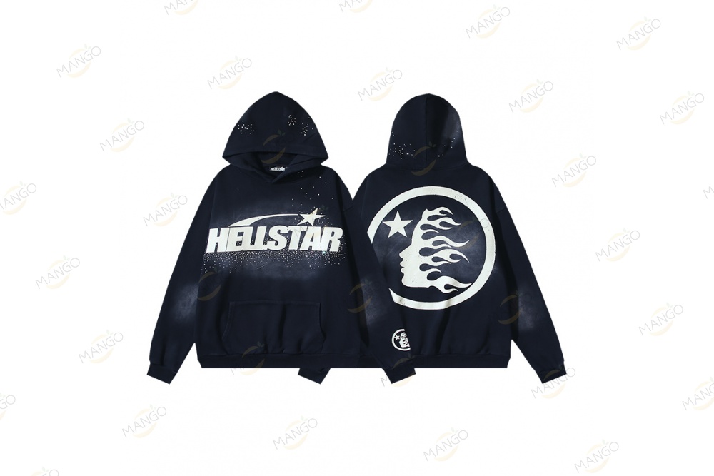 HELLSTAR Series Hoodie Black（2065）