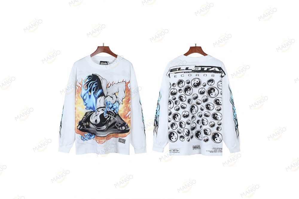 HELLSTAR Series Reversible Long Sleeves White（5630）