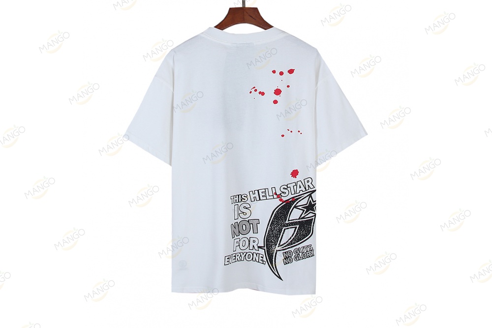HELLSTAR Series T-shirt White（5663）
