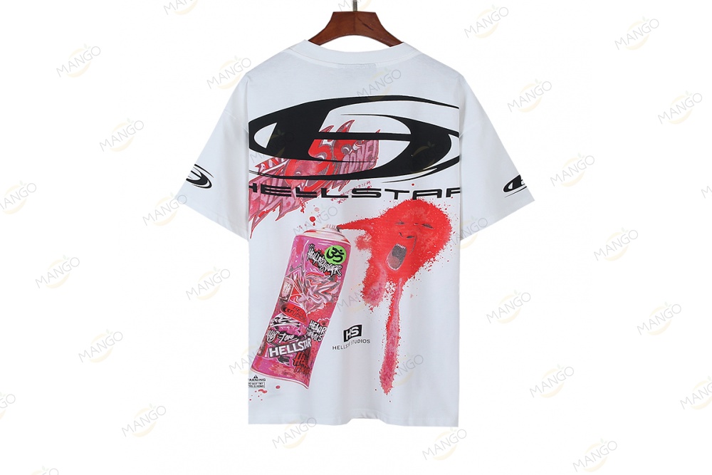 HELLSTAR Series T-shirt White（5666）