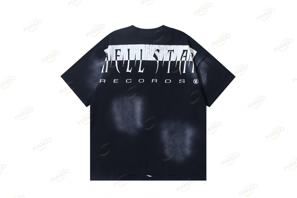 HELLSTAR Series Reversible T-shirt Black（6782）