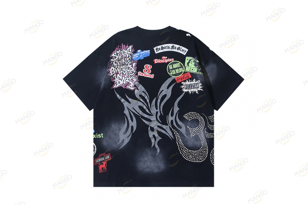 HELLSTAR Series T-shirt Black（6783）
