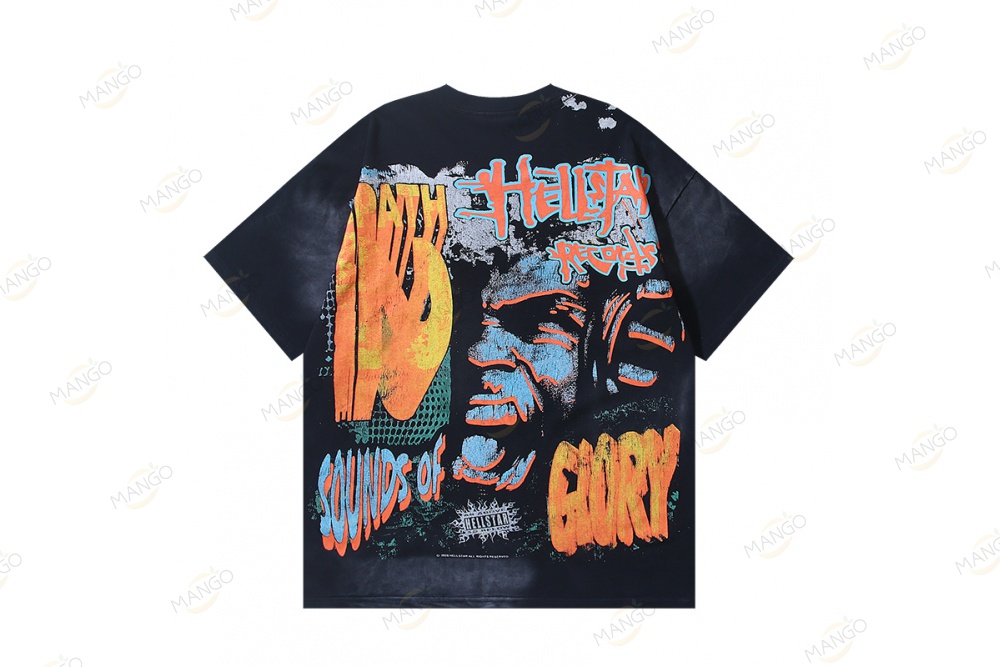 HELLSTAR Series T-shirt Black（6788）
