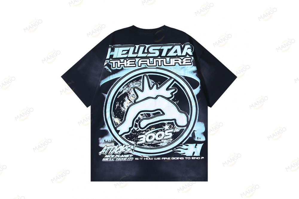 HELLSTAR Series T-shirt Black（6802）