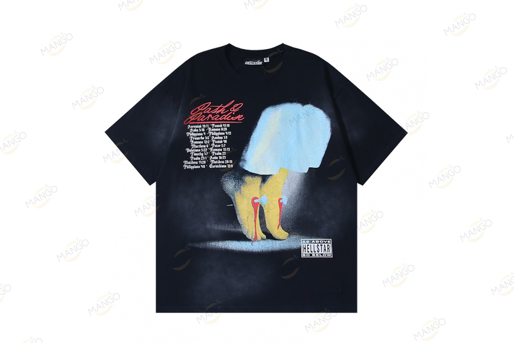HELLSTAR Series T-shirt Black（6803）