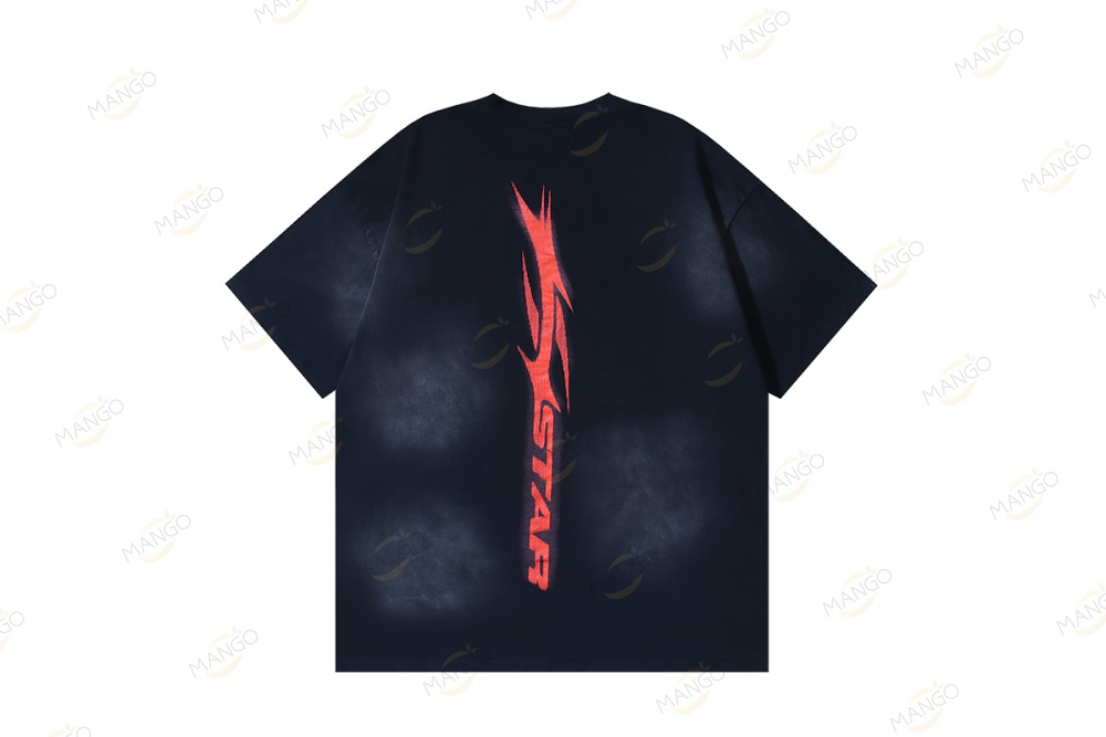 HELLSTAR Series T-shirt Black Red（6817）