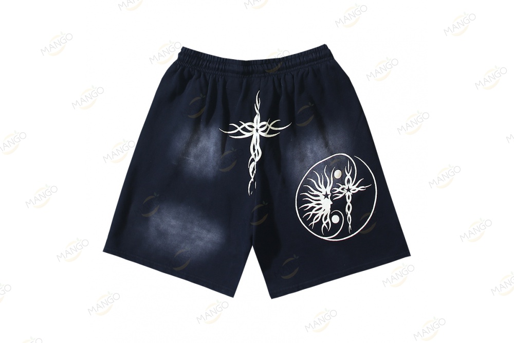HELLSTAR Series Shorts Black White（7811）