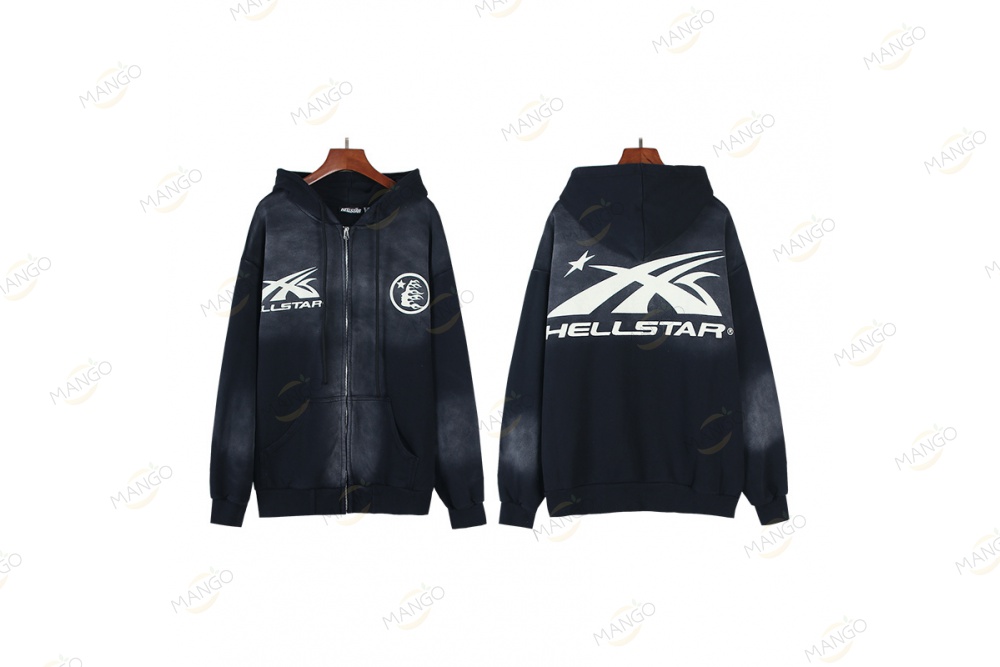 HELLSTAR Series Hoodie Black（2063）