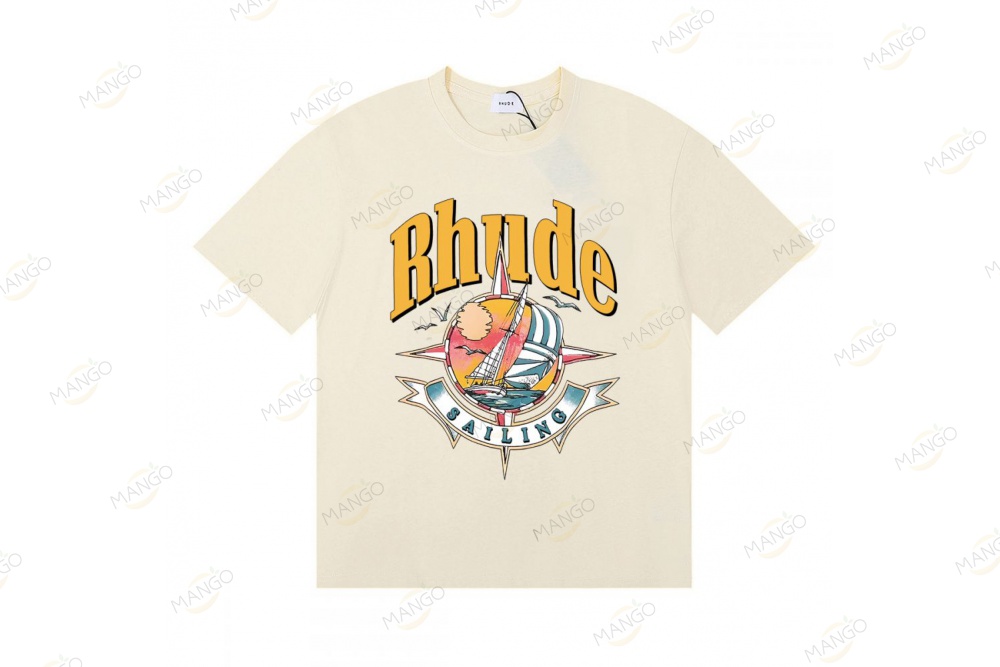 Rhude Series T-Shirt Beige