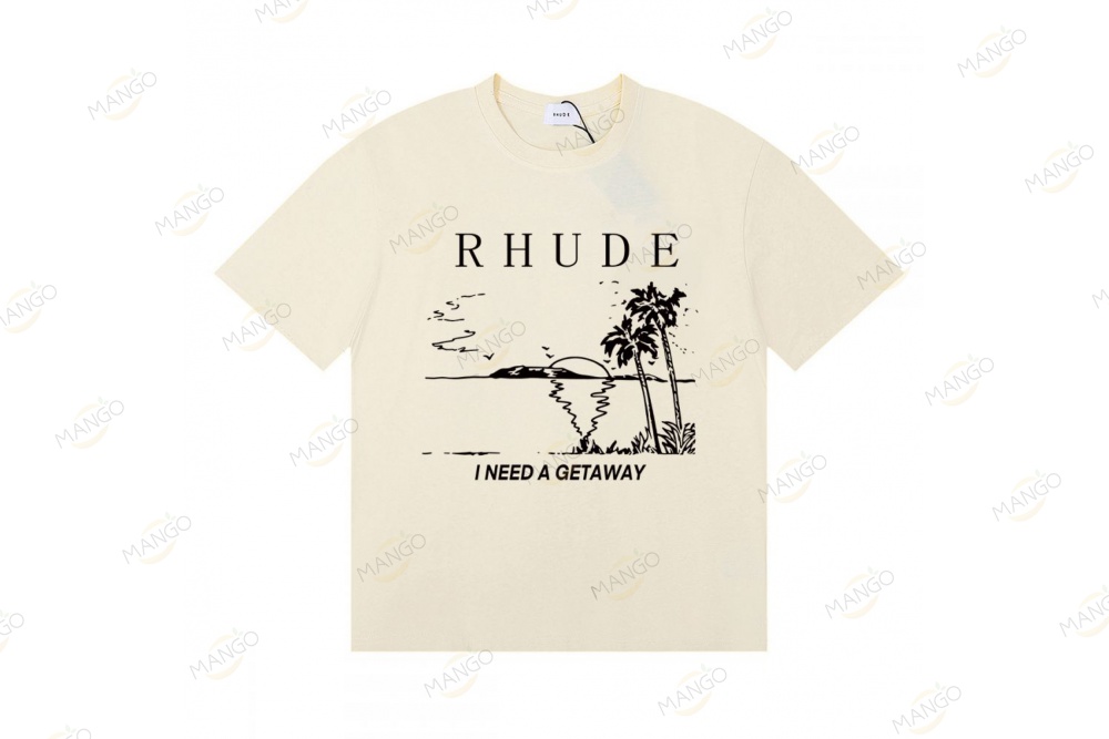 Rhude Series T-Shirt Beige