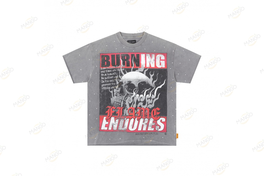 First Row Series T-Shirt Grey