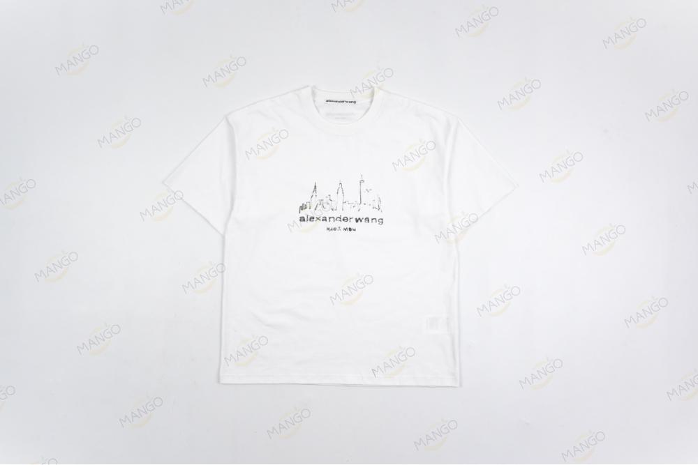 Alexander Wang Hand-drawn Architecture T-shirt（KN）