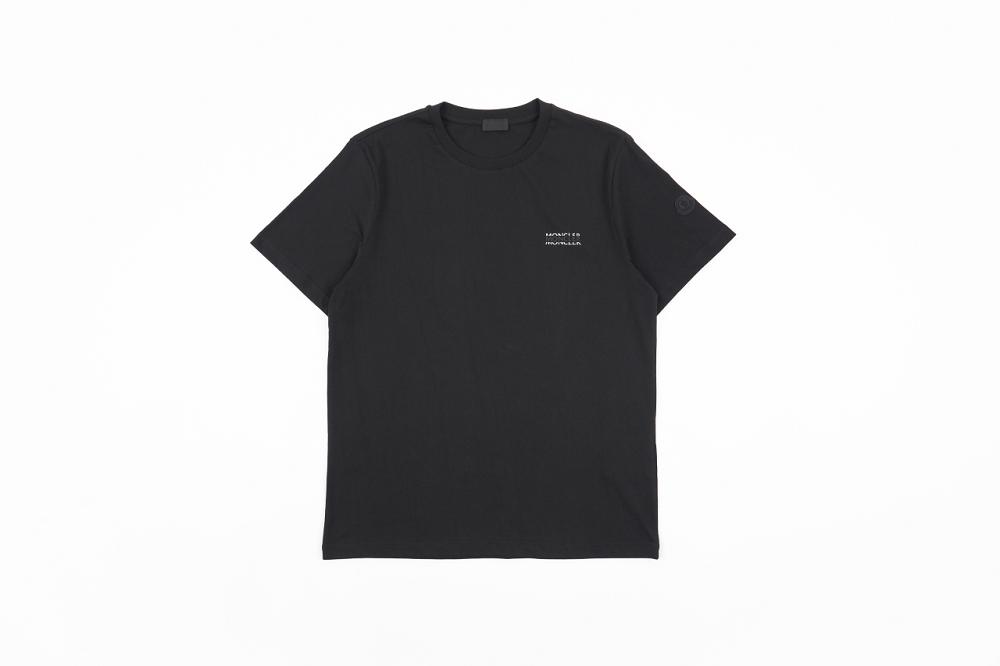 Moncler Two-color Heat Transfer Lettering T-shirt（KN）