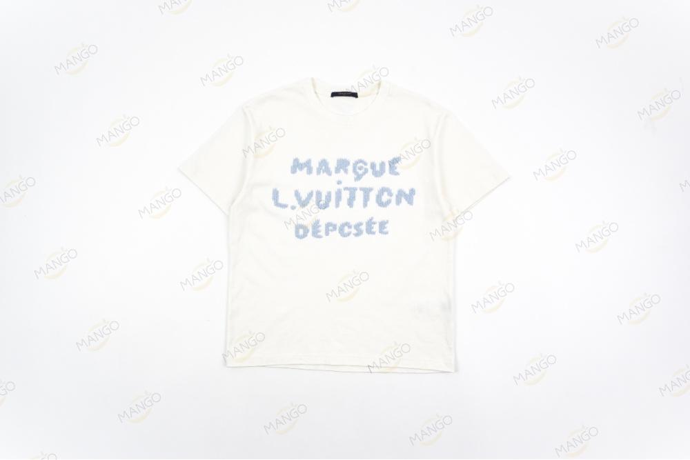 Louis Vuitton Woven Embroidery T-shirt（KN）