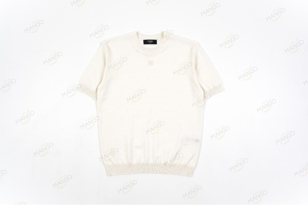 Fendi Cashmere Cotton Knitwear T-shirt（KN）