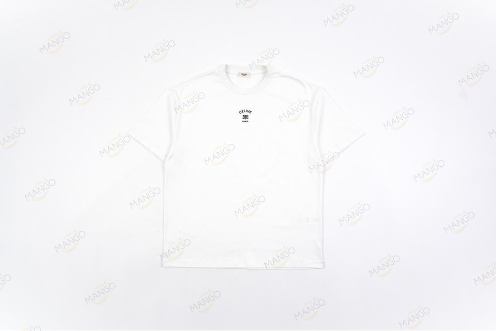 Celine Letter T-shirt White（KN）