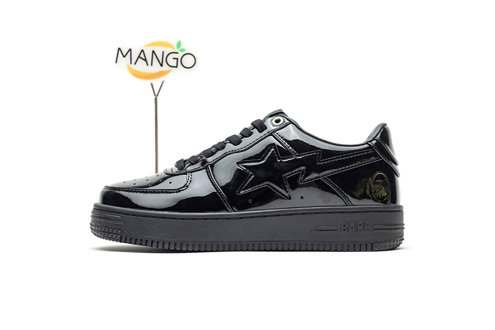 A Bathing Ape Bape Sta Low Color All Black