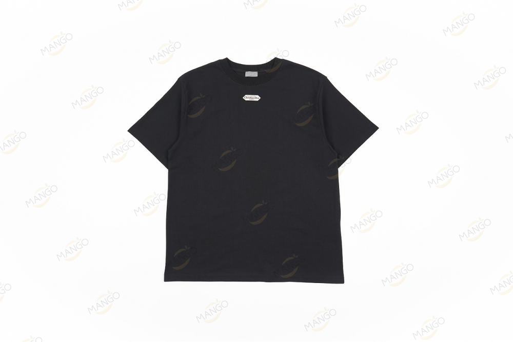 Dior Woven Label T-shirt Black（KN）